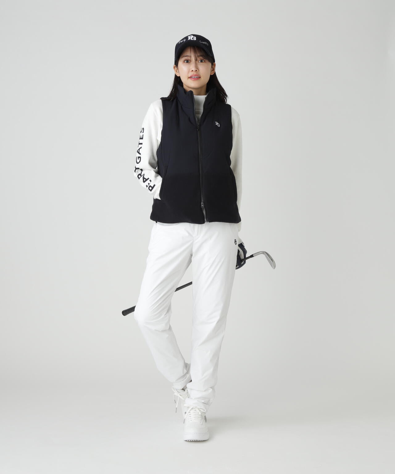 パーリーゲイツ☆新品 接触冷感 C/Pe BIG ドビー ストレッチ パンツ Peストレッチドビー | PEARLY GATES（パーリーゲイツ