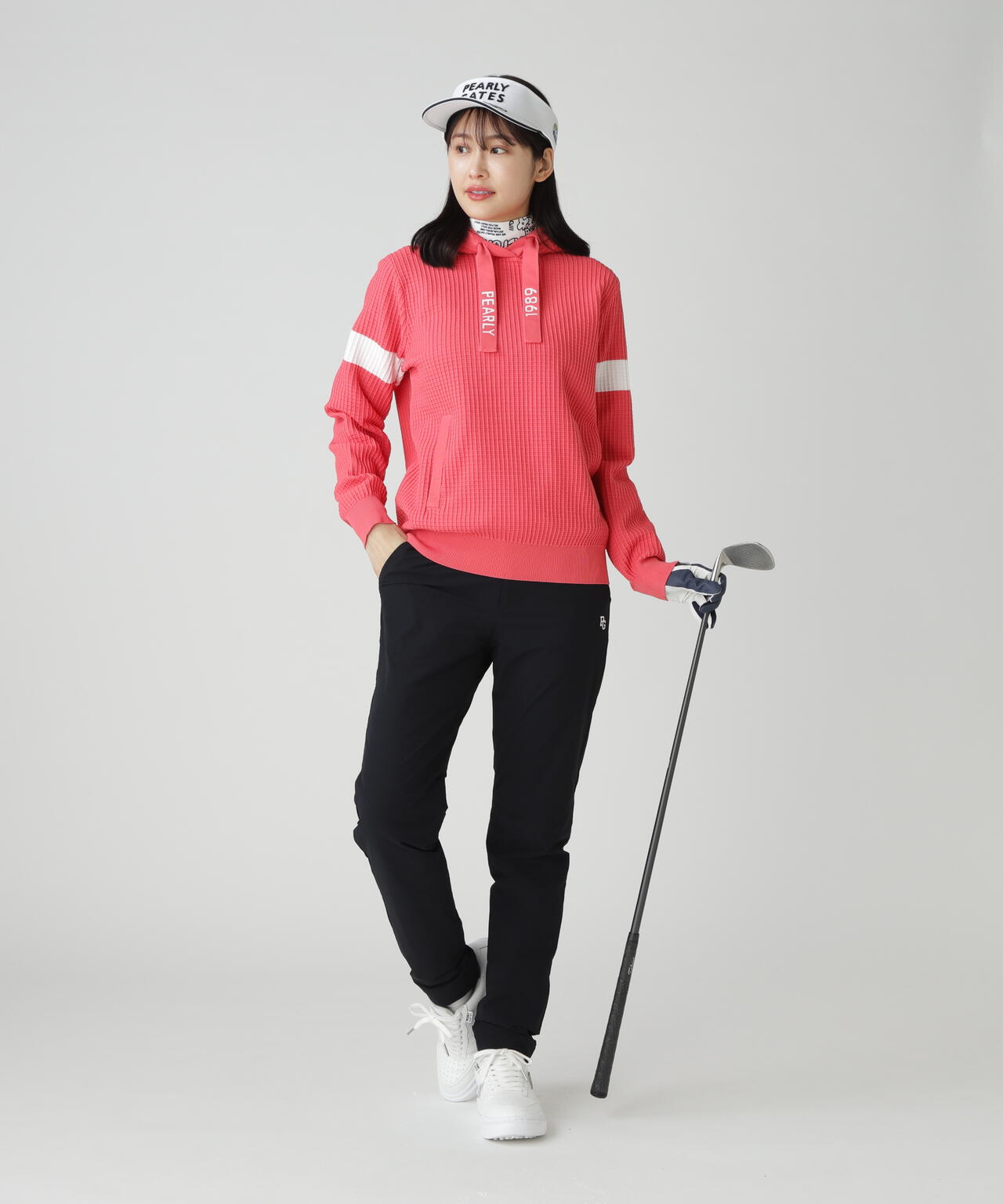 パーリーゲイツ☆新品 ドビーピラミッド柄 表ピーチ ストレッチ 防寒パンツ Ny/PPドビーストレッチパンツ | PEARLY GATES（パーリーゲイツ