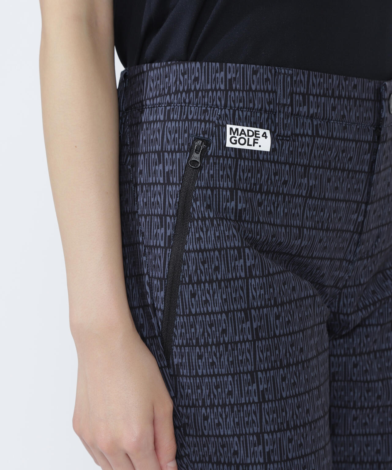 ★新品★PEARLY GATES パーリーゲイツ ロゴプリントパンツ 4 ロゴ組織柄プリントパンツ | PEARLY GATES（パーリーゲイツ） ｜【公式