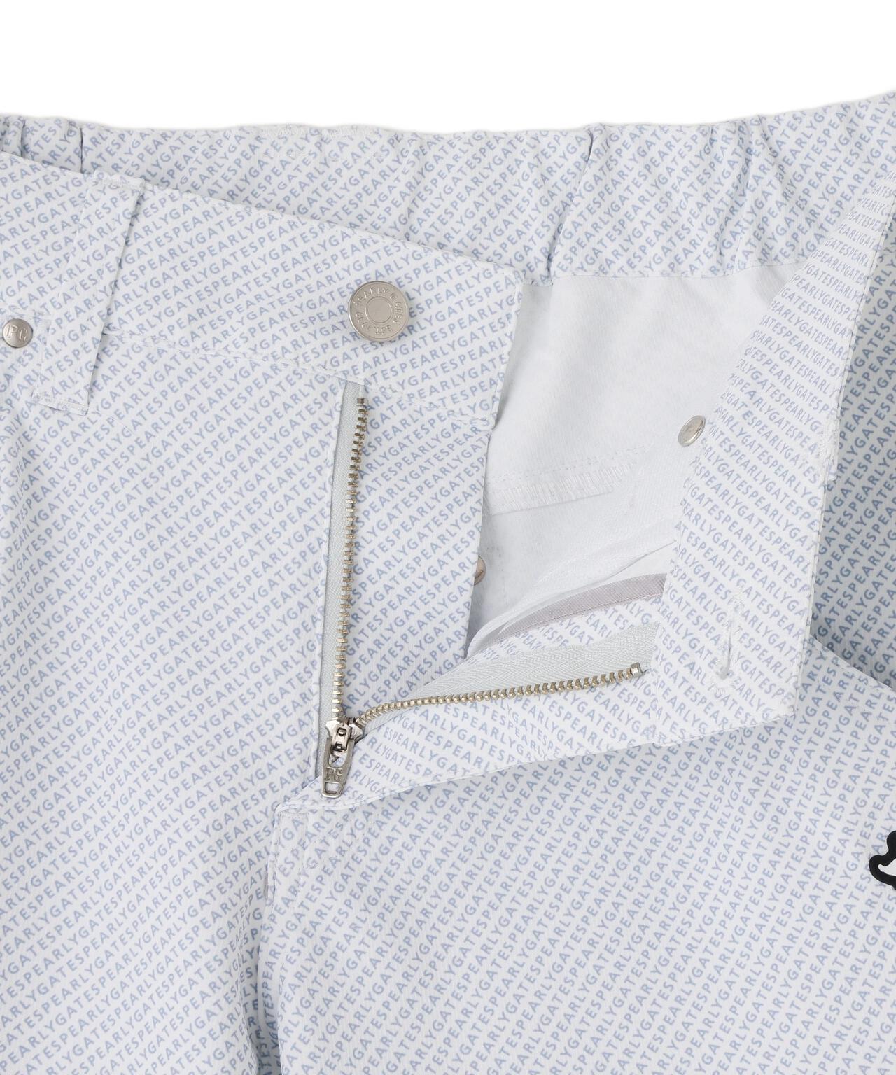 ATHLEACT 4WAYピケ5ポケットパンツ ＜ロゴ総柄＞ | PEARLY GATES