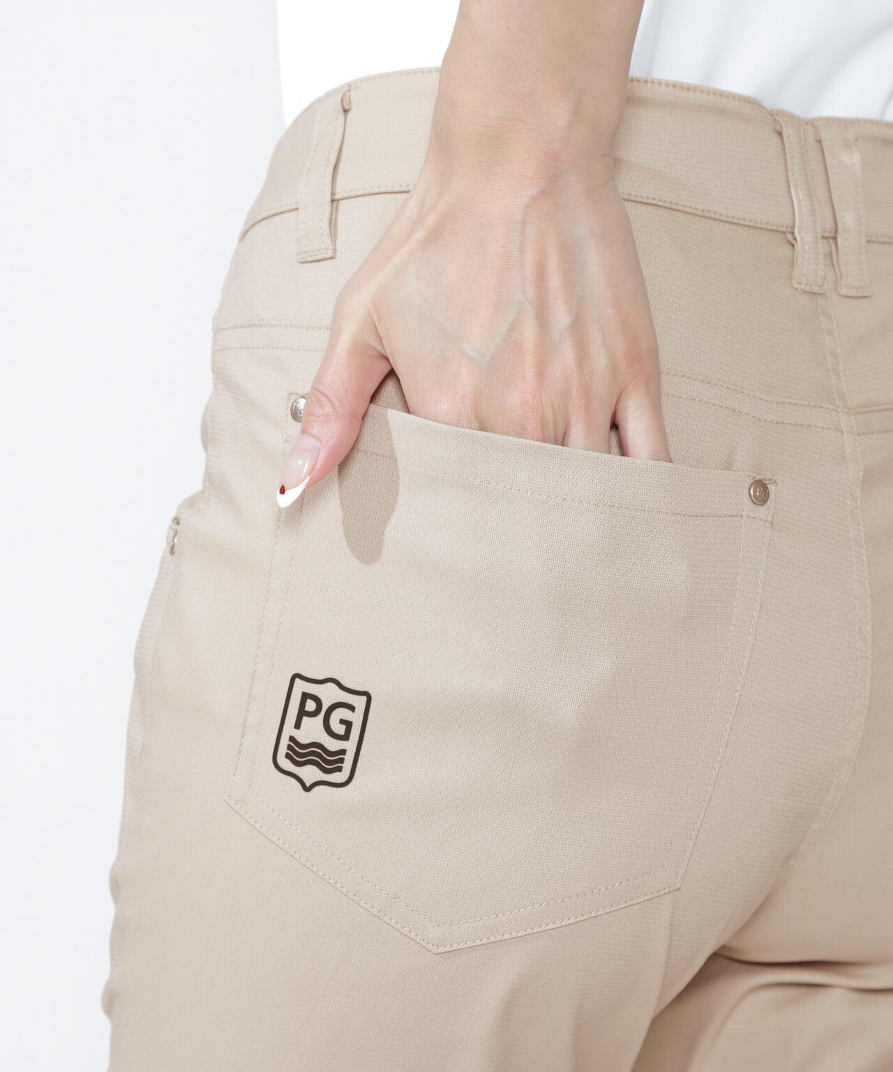 PEARLY GATES コットンストレッチドビー 5ポケットパンツ Peドビーストレッチ P&I 5ポケットパンツ | PEARLY GATES