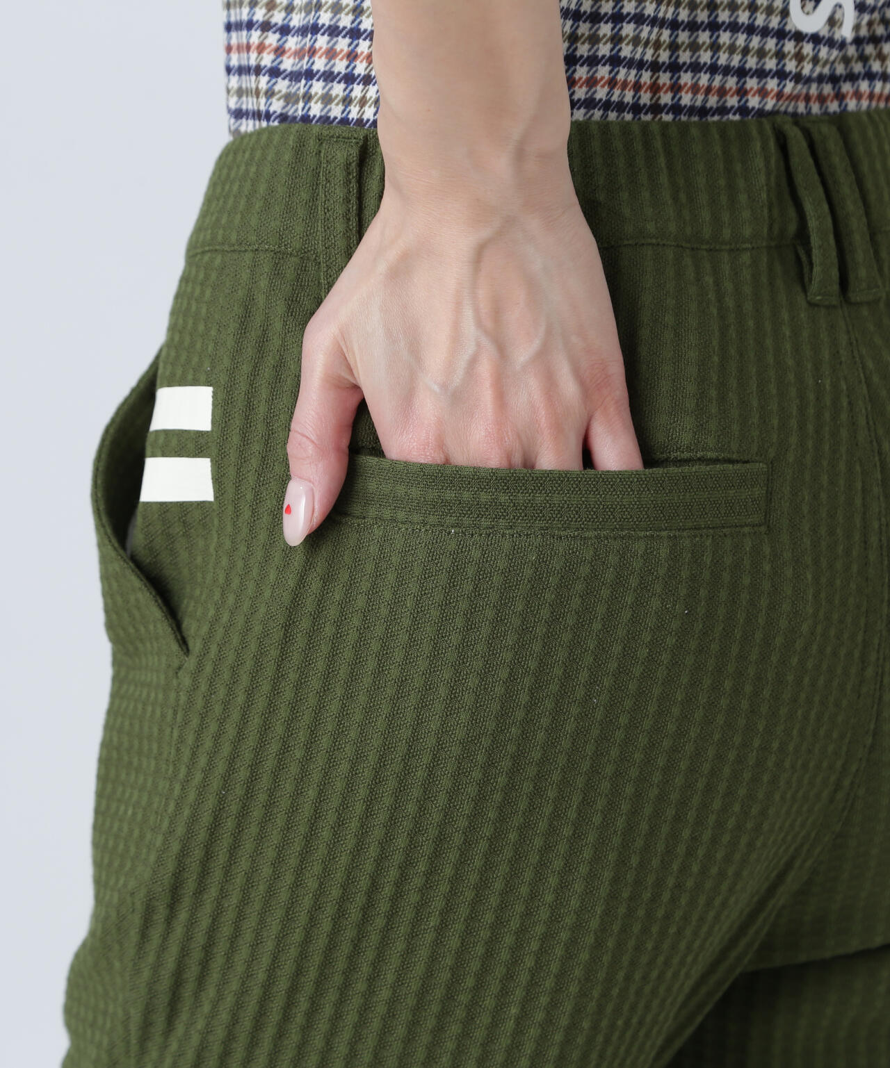 C/Peリンクスジャガードパンツ