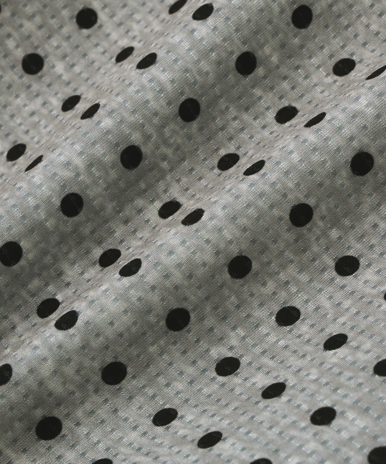 ダブルフェイススカート ＜ミニドット柄＞