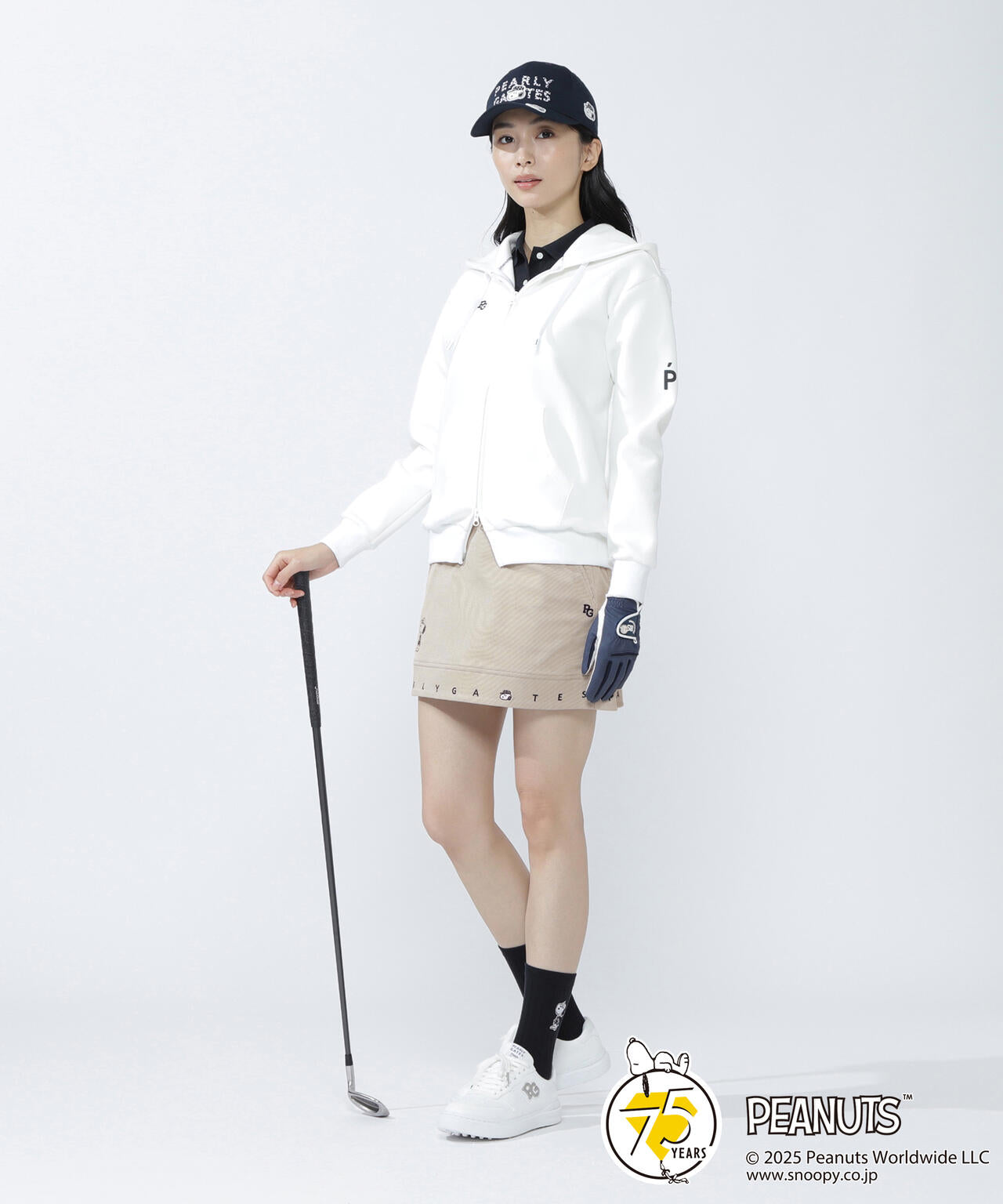 パーリーゲイツ　スヌーピー コラボ　スカート パーリーゲイツ スカート 0 スヌーピーコラボ - メルカリ