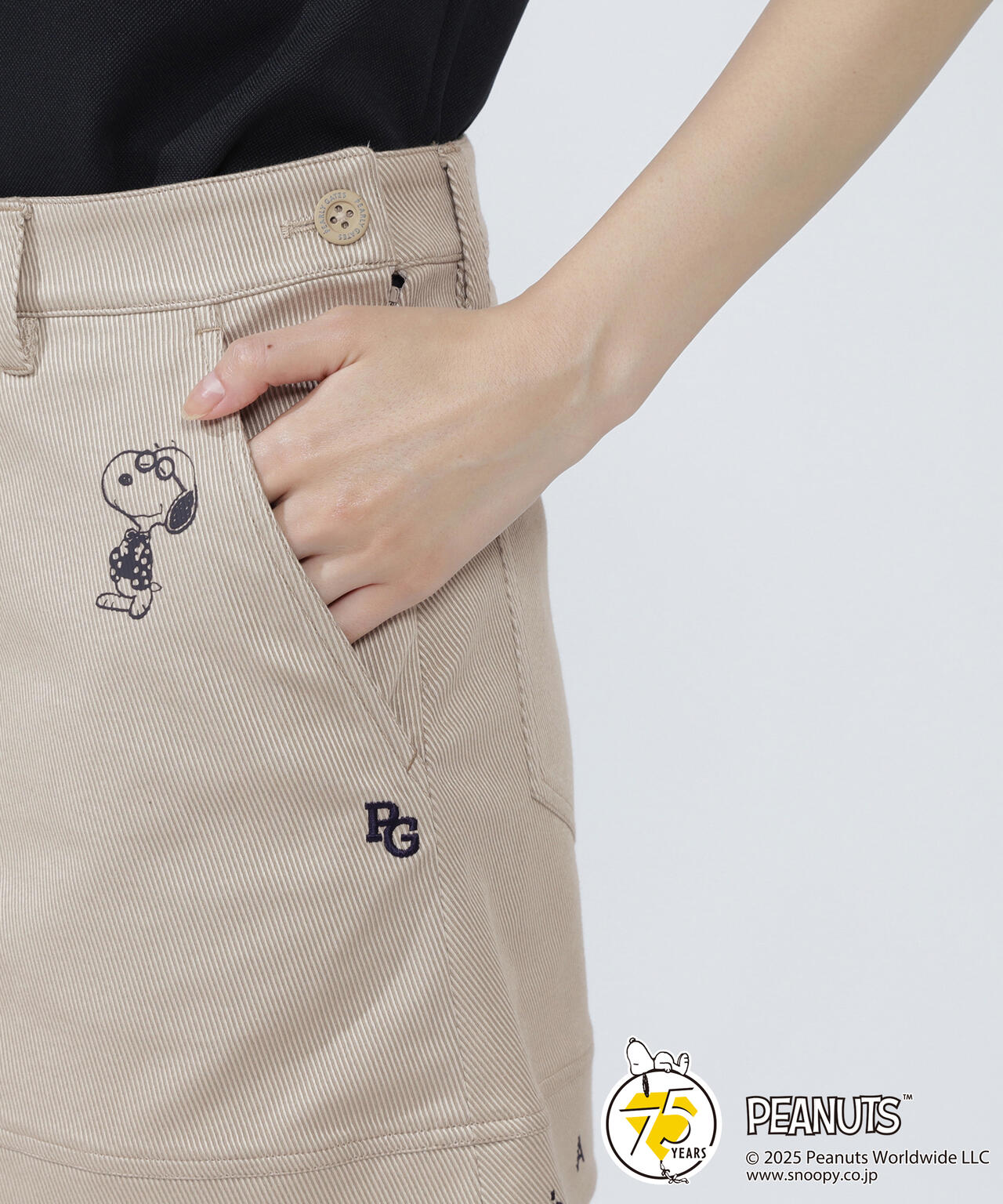 SNOOPY】コーマ×フレックススカート | PEARLY GATES（パーリーゲイツ