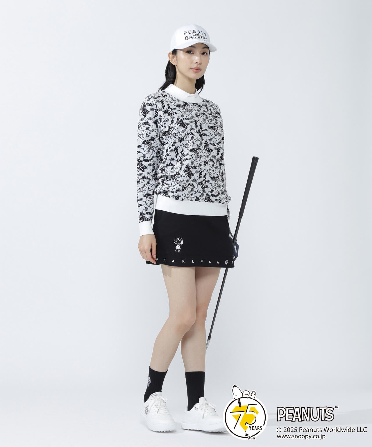 SNOOPY】コーマ×フレックススカート | PEARLY GATES（パーリー