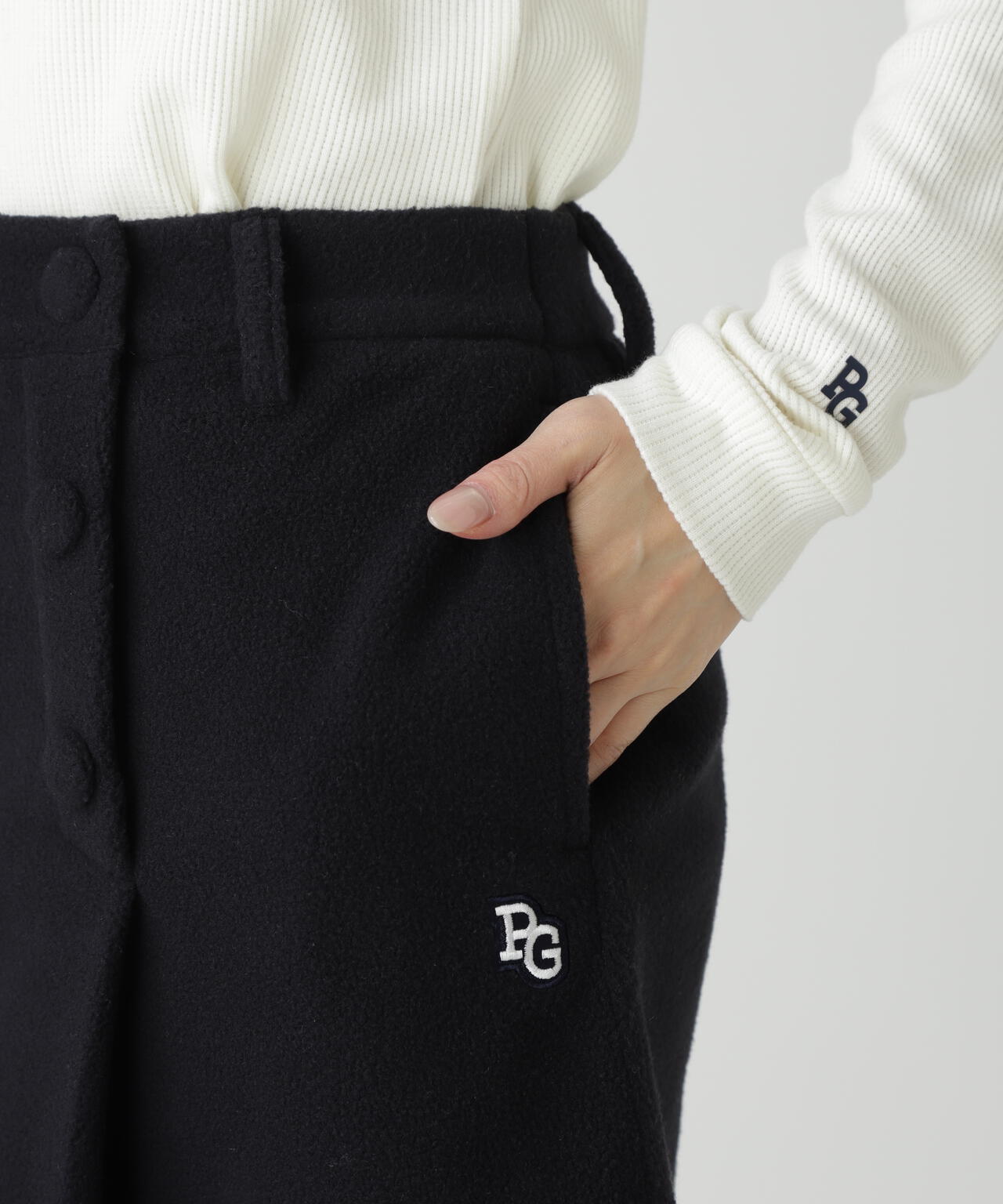 フリース片面起毛スカート | PEARLY GATES（パーリーゲイツ） ｜【公式