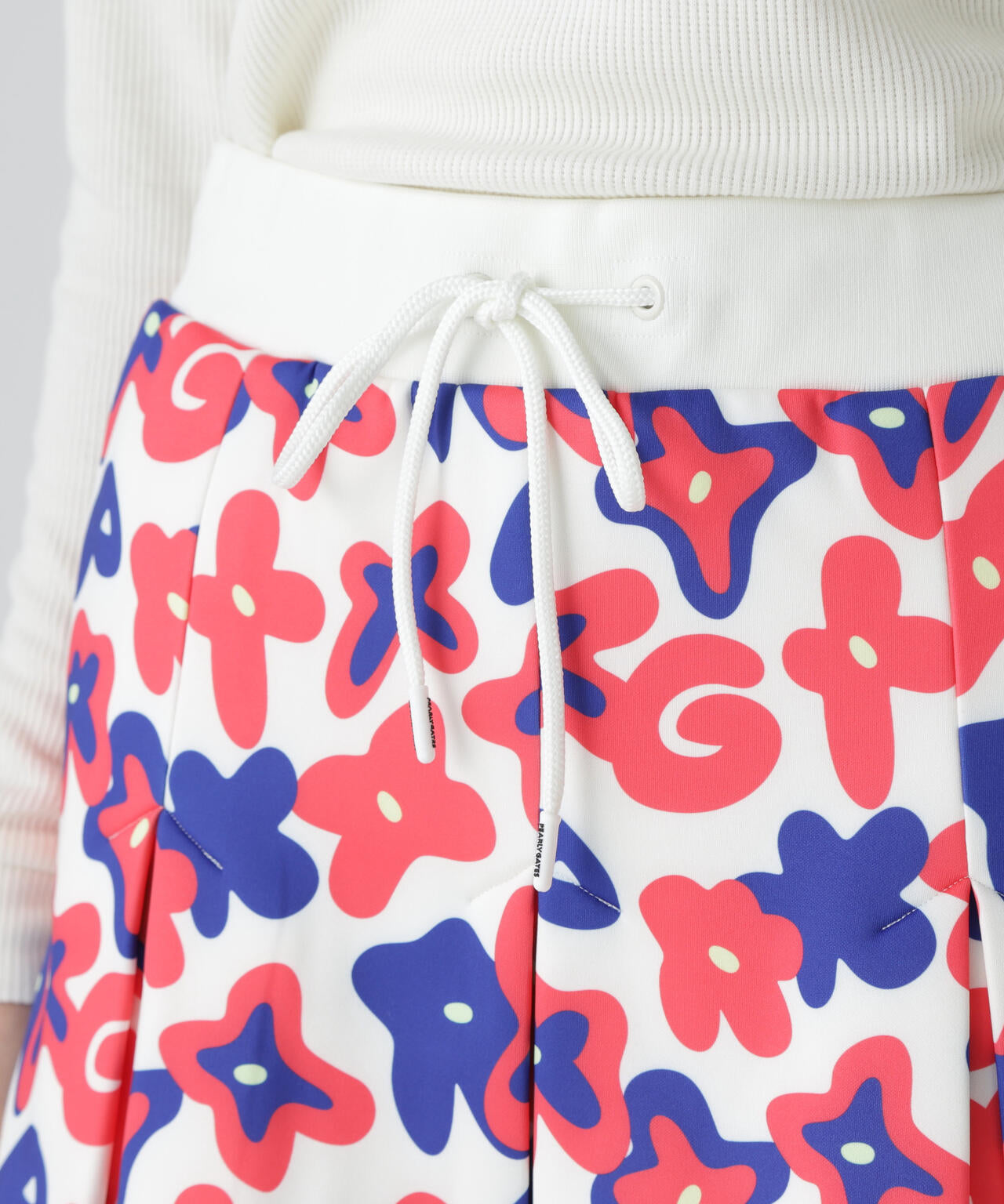 フリースプリントスカート ＜POP花柄＞ | PEARLY GATES（パーリー