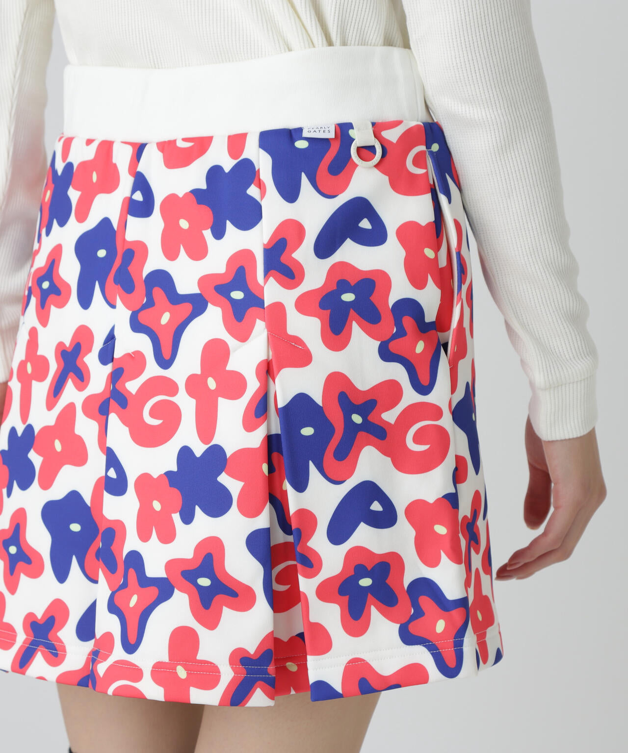 フリースプリントスカート ＜POP花柄＞ | PEARLY GATES（パーリー