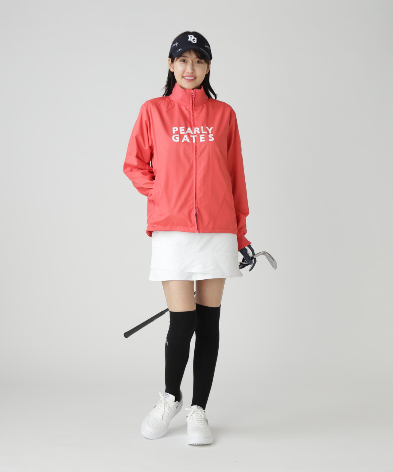 Peストレッチドビー中綿スカート