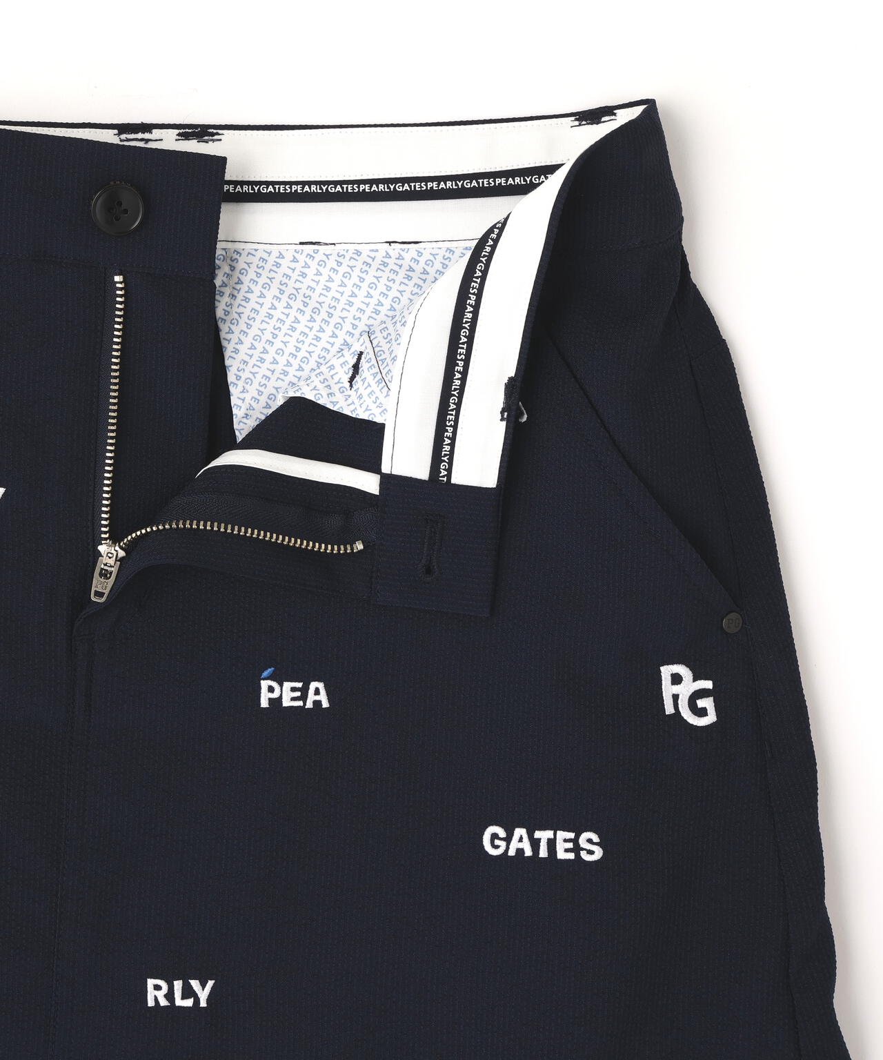 Peサッカーストライプスカート