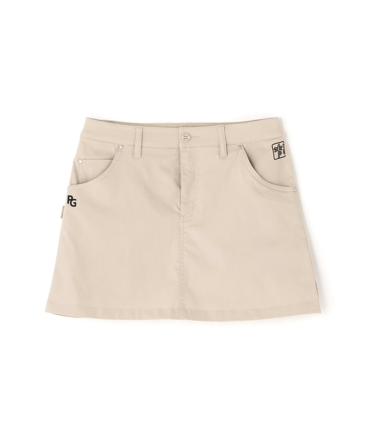 Peドビーストレッチ P&I 5ポケットスカート