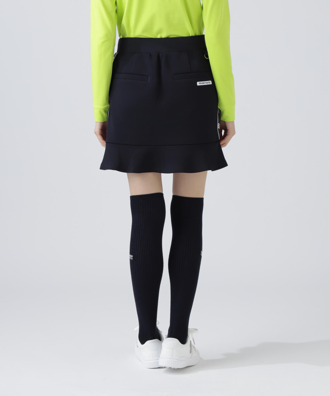 Peスパンダンボールメッシュスカート