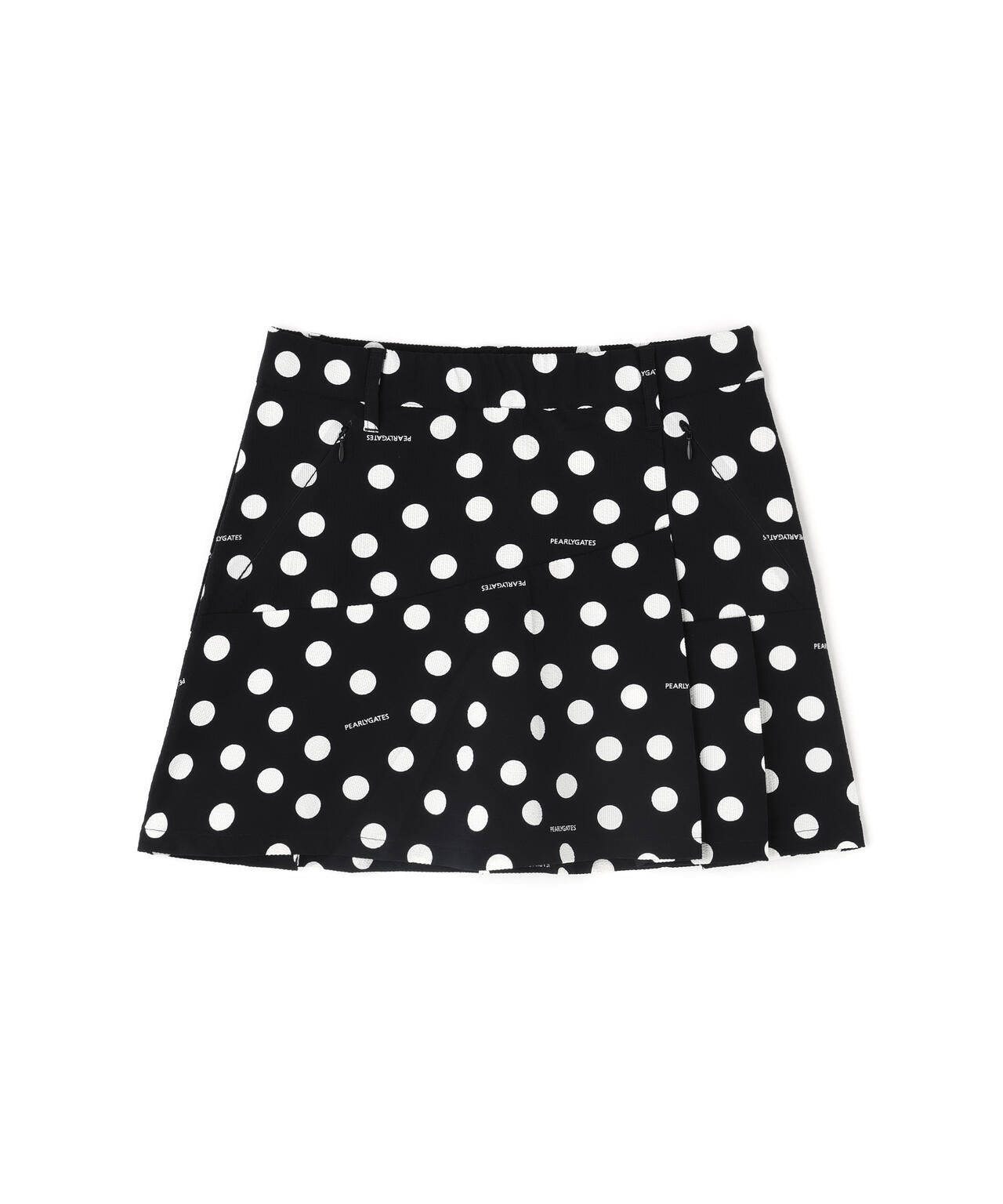 PEARLY GATES ネイビー シャツ スカート セット PEARLY GATES ネイビー柄シャツとスカートセット PEARLY GATES