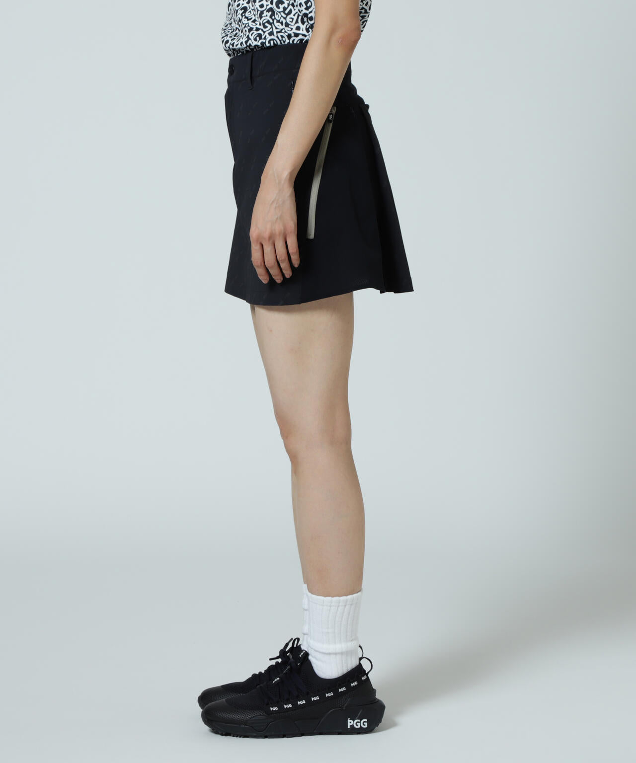 【PGG】【直営店舗&公式オンライン限定】Nyドビーストレッチ×DOTAIRスカート (LADIES)