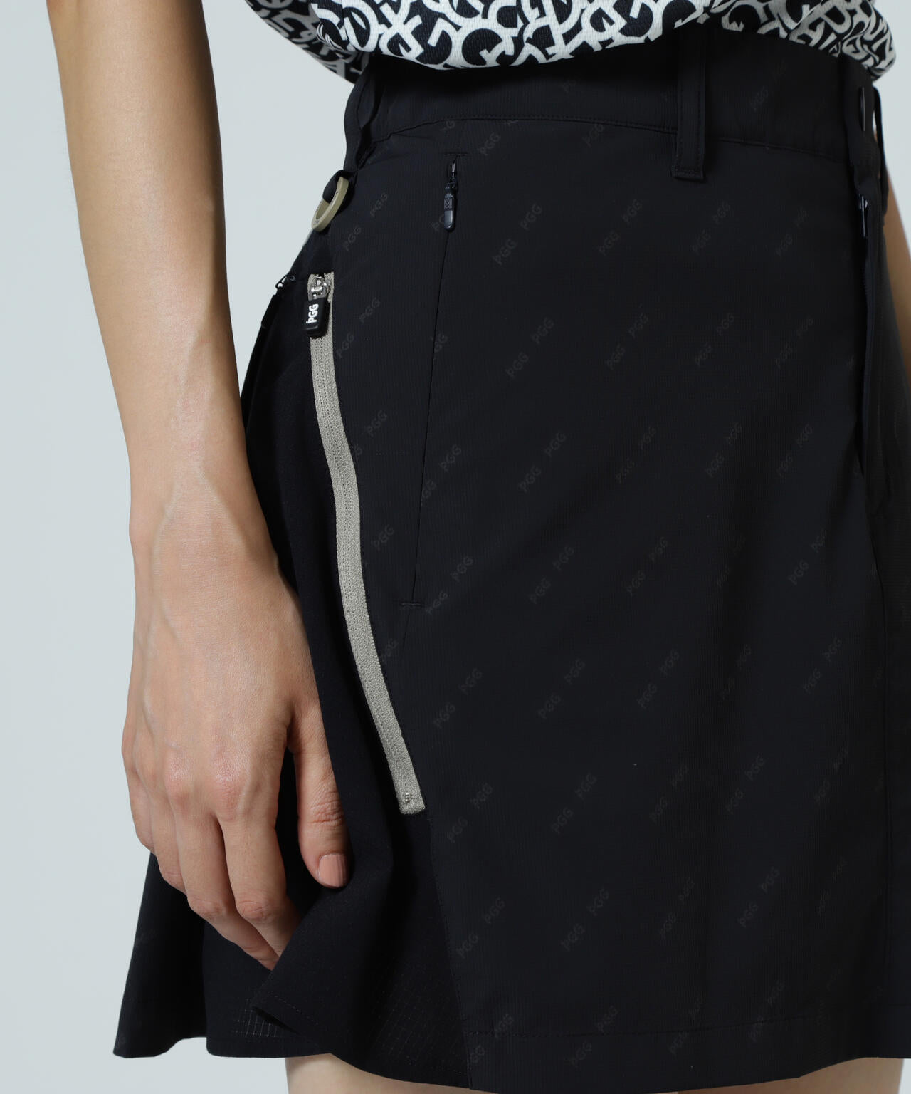 【PGG】【直営店舗&公式オンライン限定】Nyドビーストレッチ×DOTAIRスカート (LADIES)