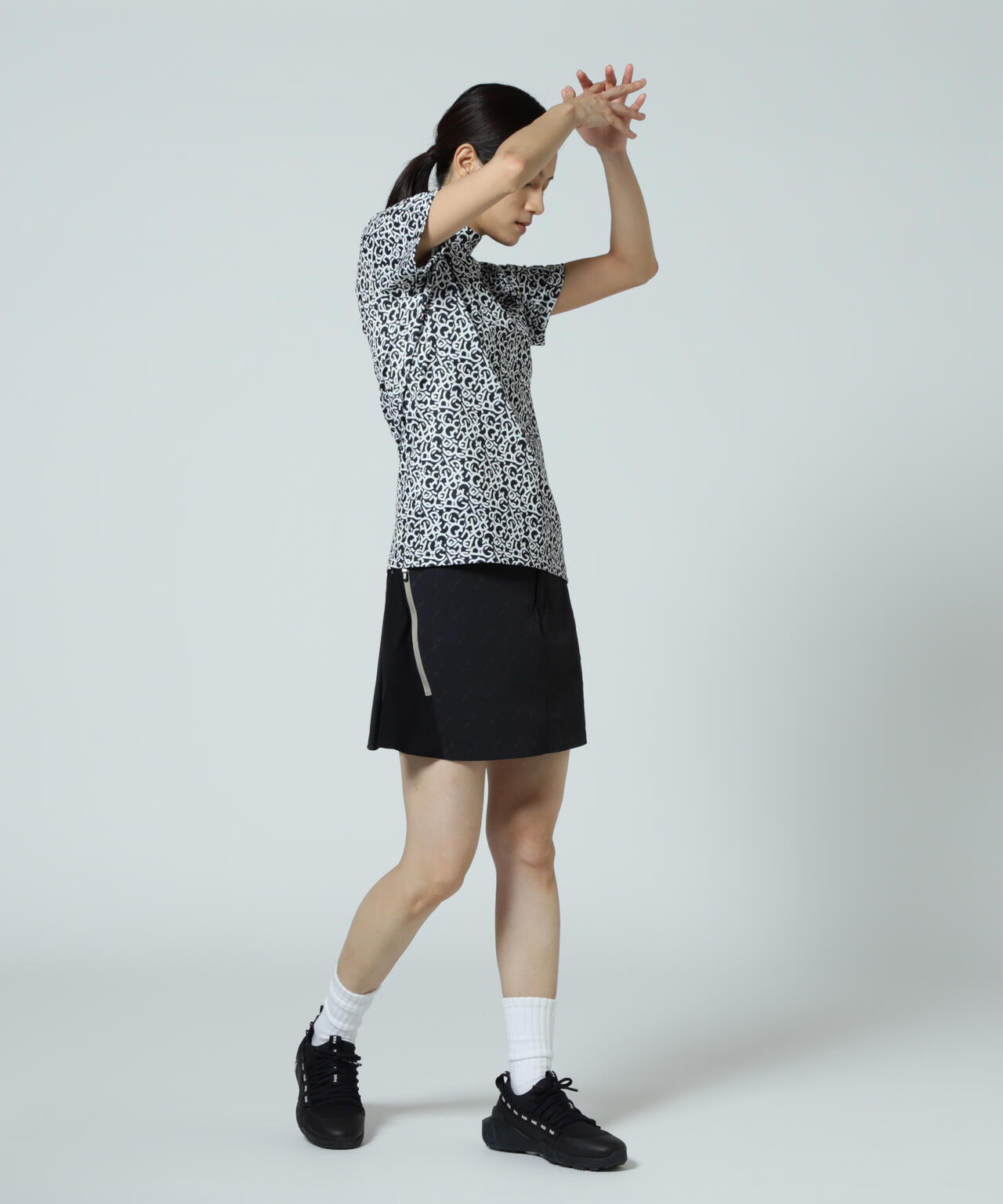 【PGG】【直営店舗&公式オンライン限定】Nyドビーストレッチ×DOTAIRスカート (LADIES)