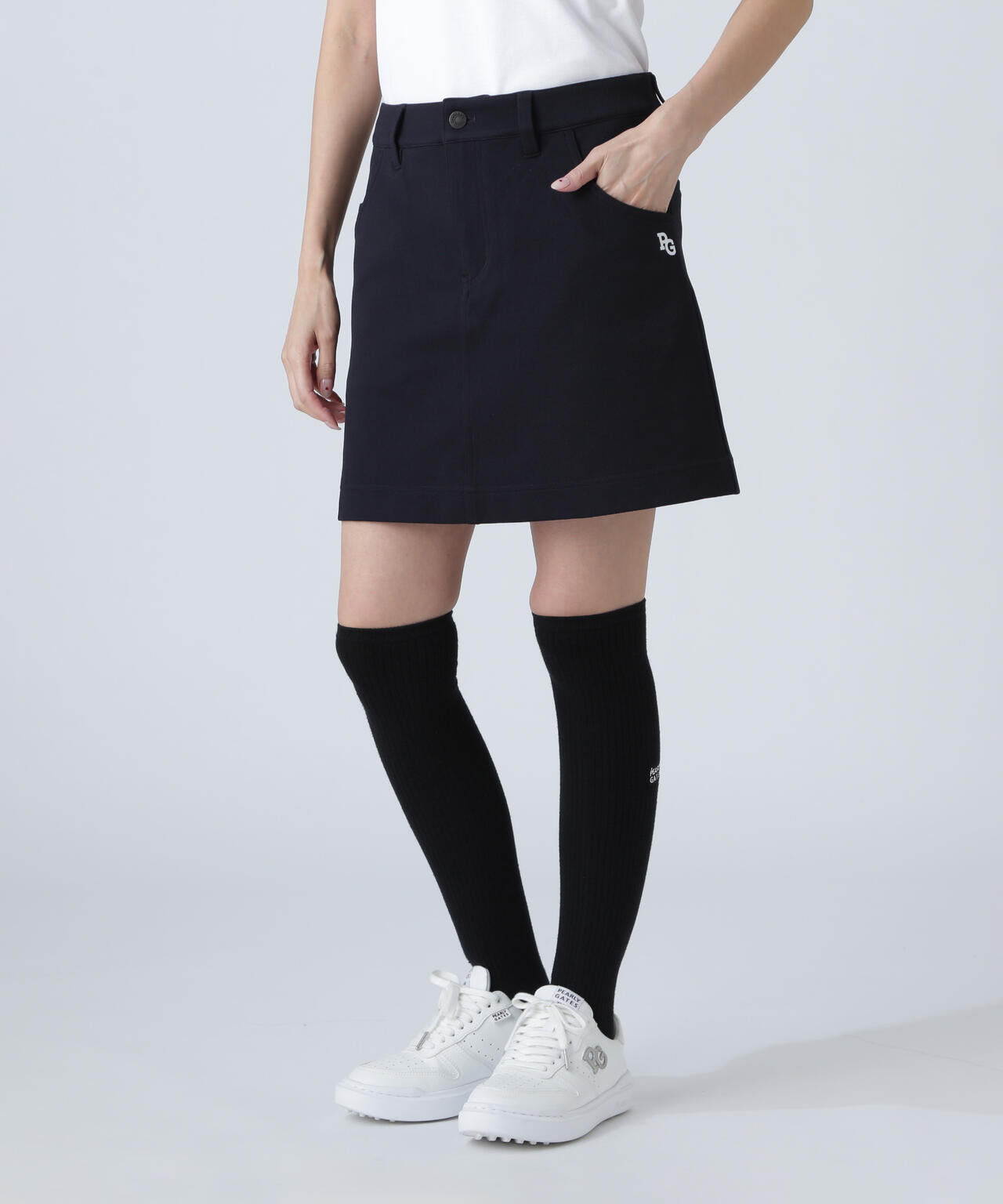 テックスブリッドジャージー5ポケットスカート | PEARLY GATES