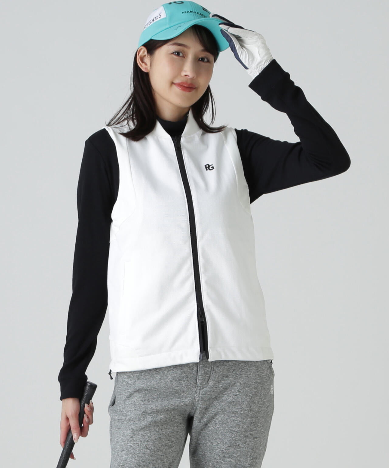 テックスブリッド フルジップベスト | PEARLY GATES（パーリーゲイツ