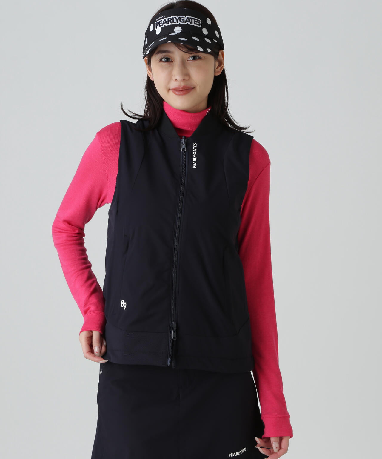 PEARLY GATES フルジップベスト　サイズ6 PEARLY GATES フルジップベスト サイズ6