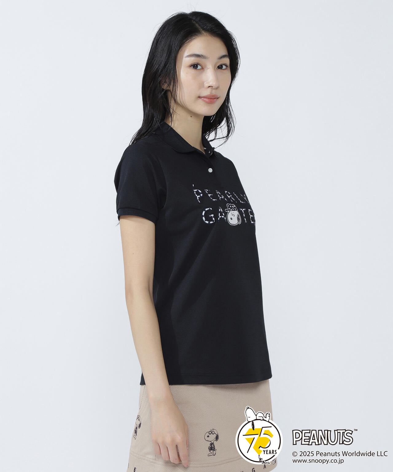 SNOOPY】プライムフレックスカノコ半袖ポロシャツ | PEARLY GATES