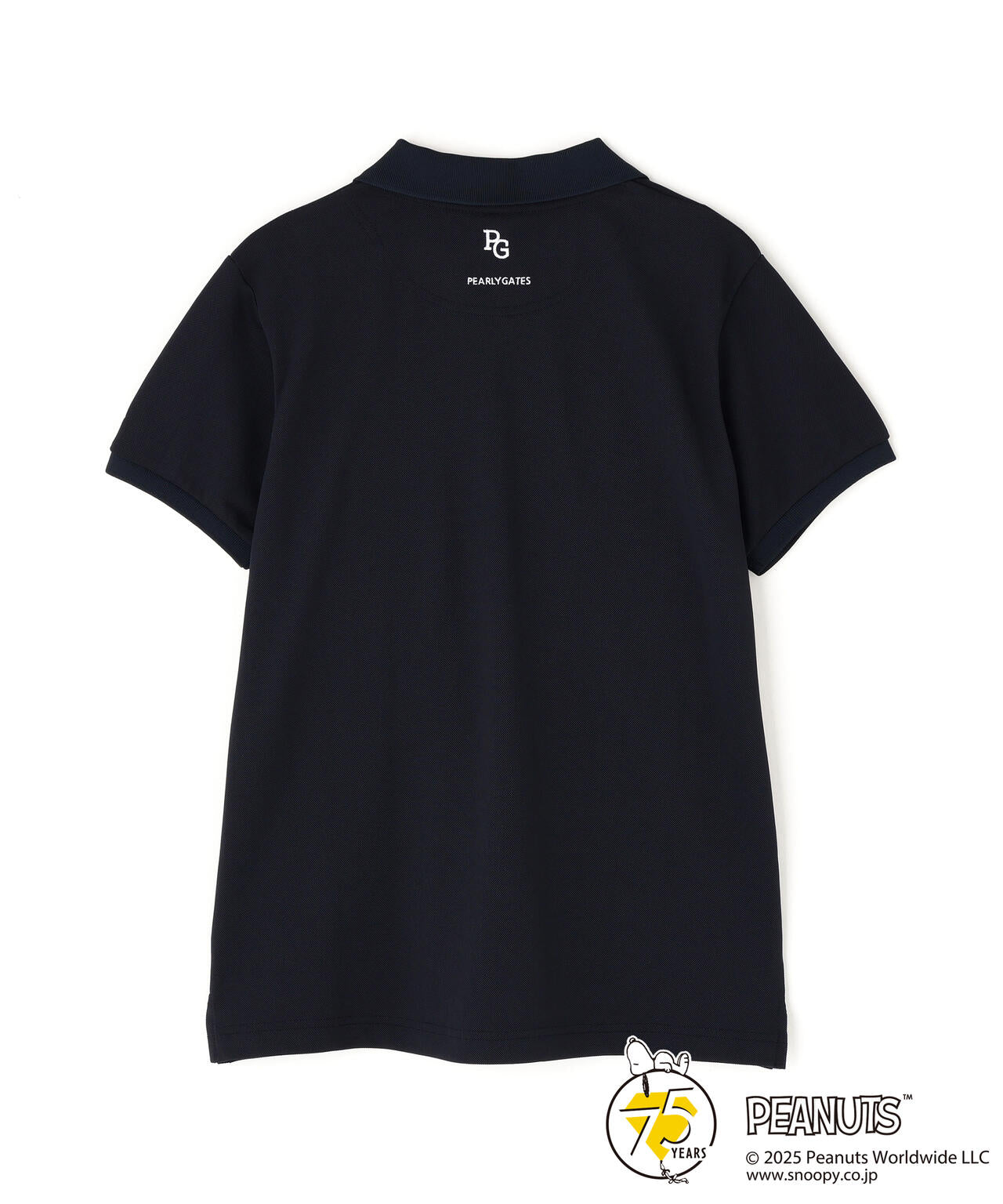 ♡新品未使用品♡PEARLY GATES半袖ポロシャツ　カノコボーダ吸水速乾　Ｍ SNOOPY】プライムフレックスカノコ半袖ポロシャツ | PEARLY GATES