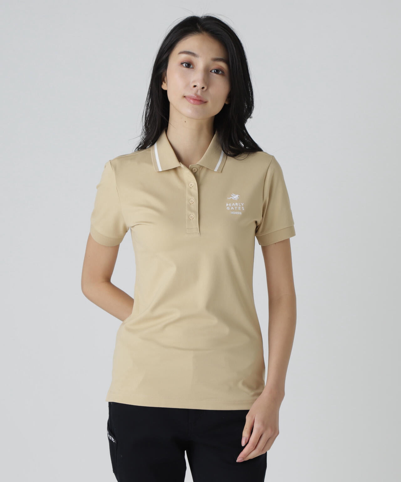 【PGHORSE】 MUTEKIベアスムース半袖ポロシャツ