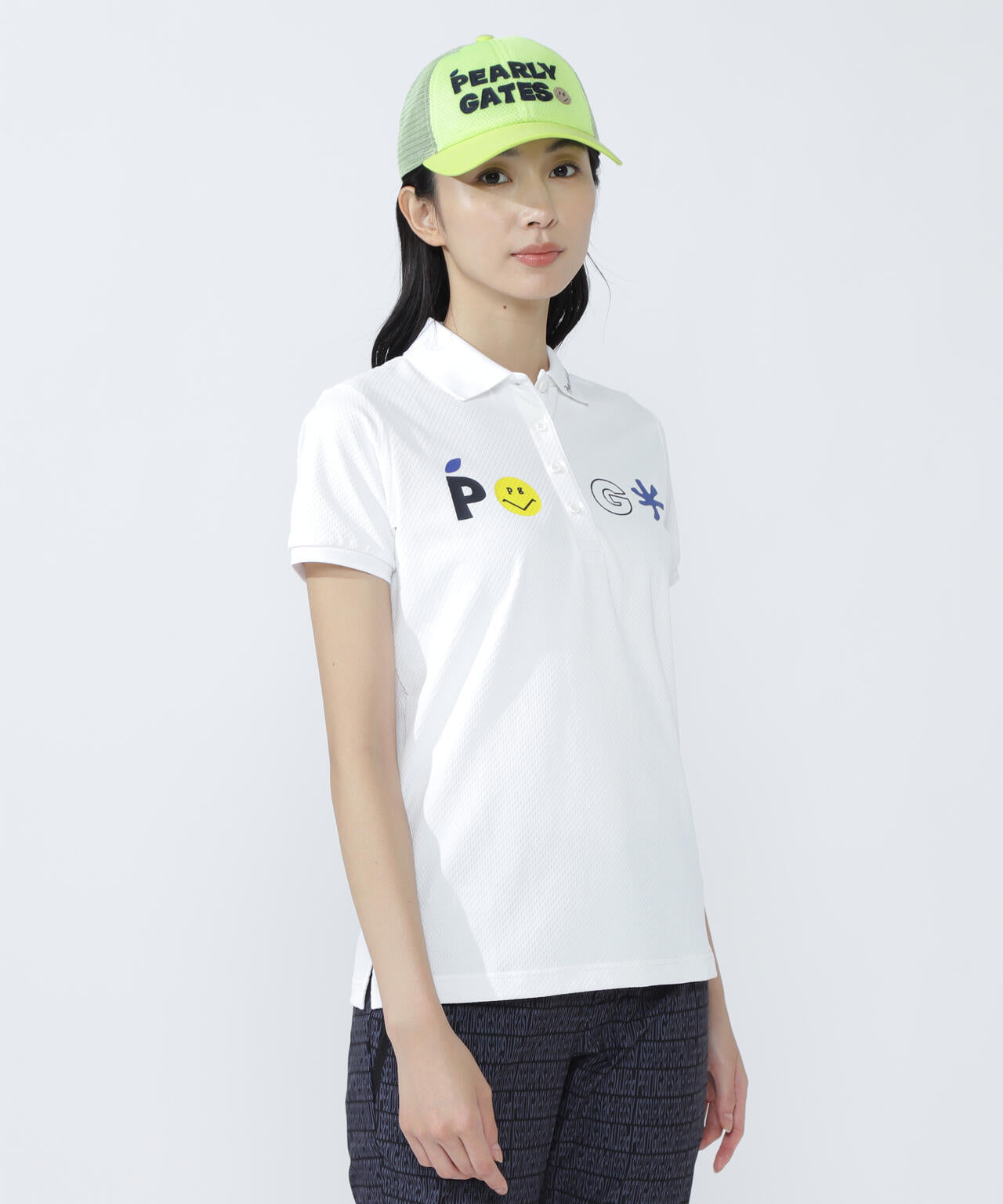 サッカーチェック半袖ポロシャツ | PEARLY GATES（パーリーゲイツ