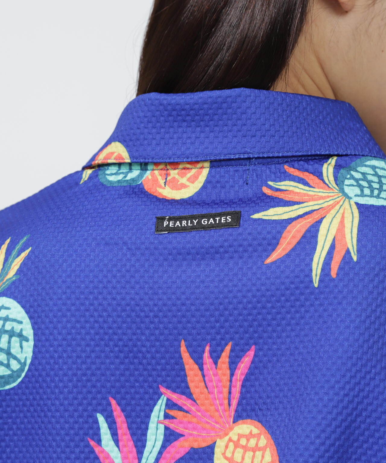 ビームスゴルフ　フルーツ柄ポロシャツ　パイナップル　キャロウェイ　パーリーゲイツ ビームスゴルフ フルーツ柄ポロシャツ パイナップル