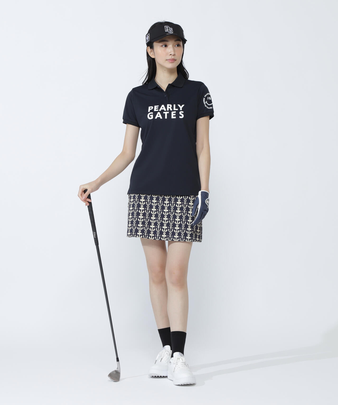 PG is PG ハイゲージストレッチBOXカノコ半袖ポロシャツ