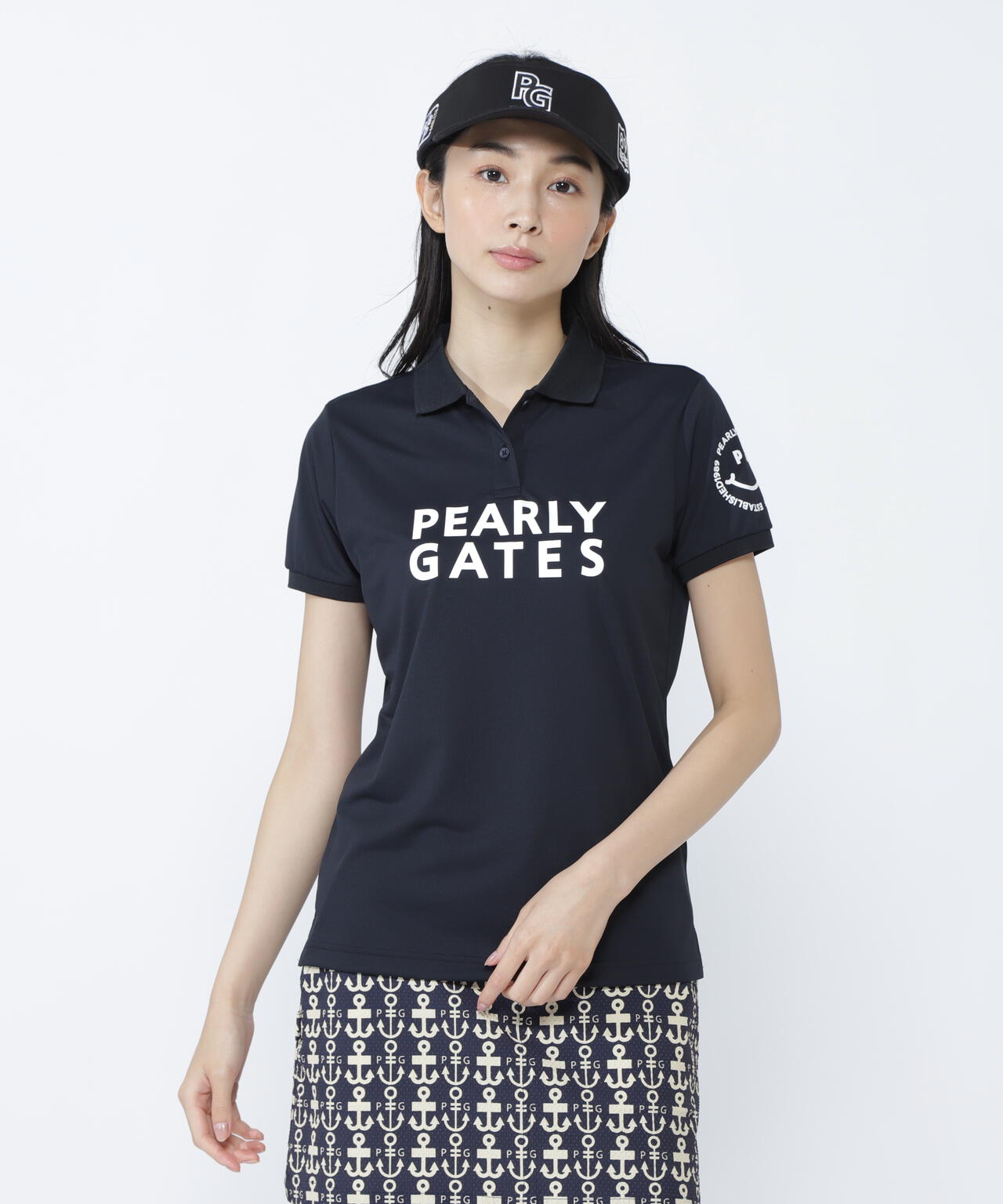 PG is PG ハイゲージストレッチBOXカノコ半袖ポロシャツ