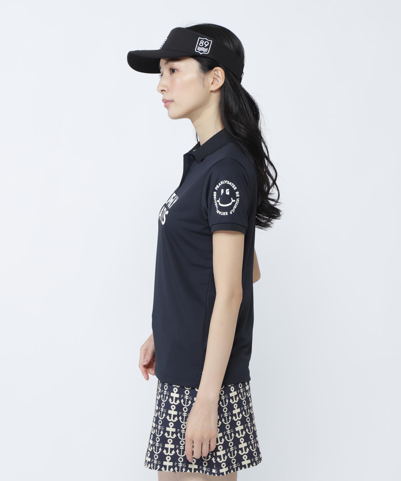 PG is PG ハイゲージストレッチBOXカノコ半袖ポロシャツ