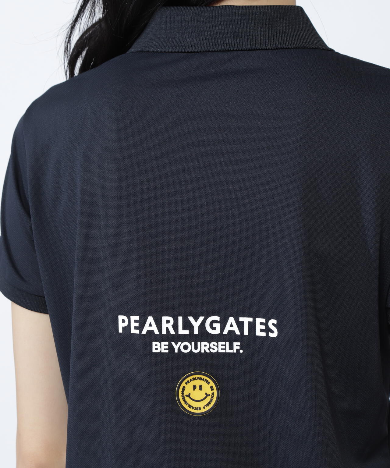 PG is PG ハイゲージストレッチBOXカノコ半袖ポロシャツ