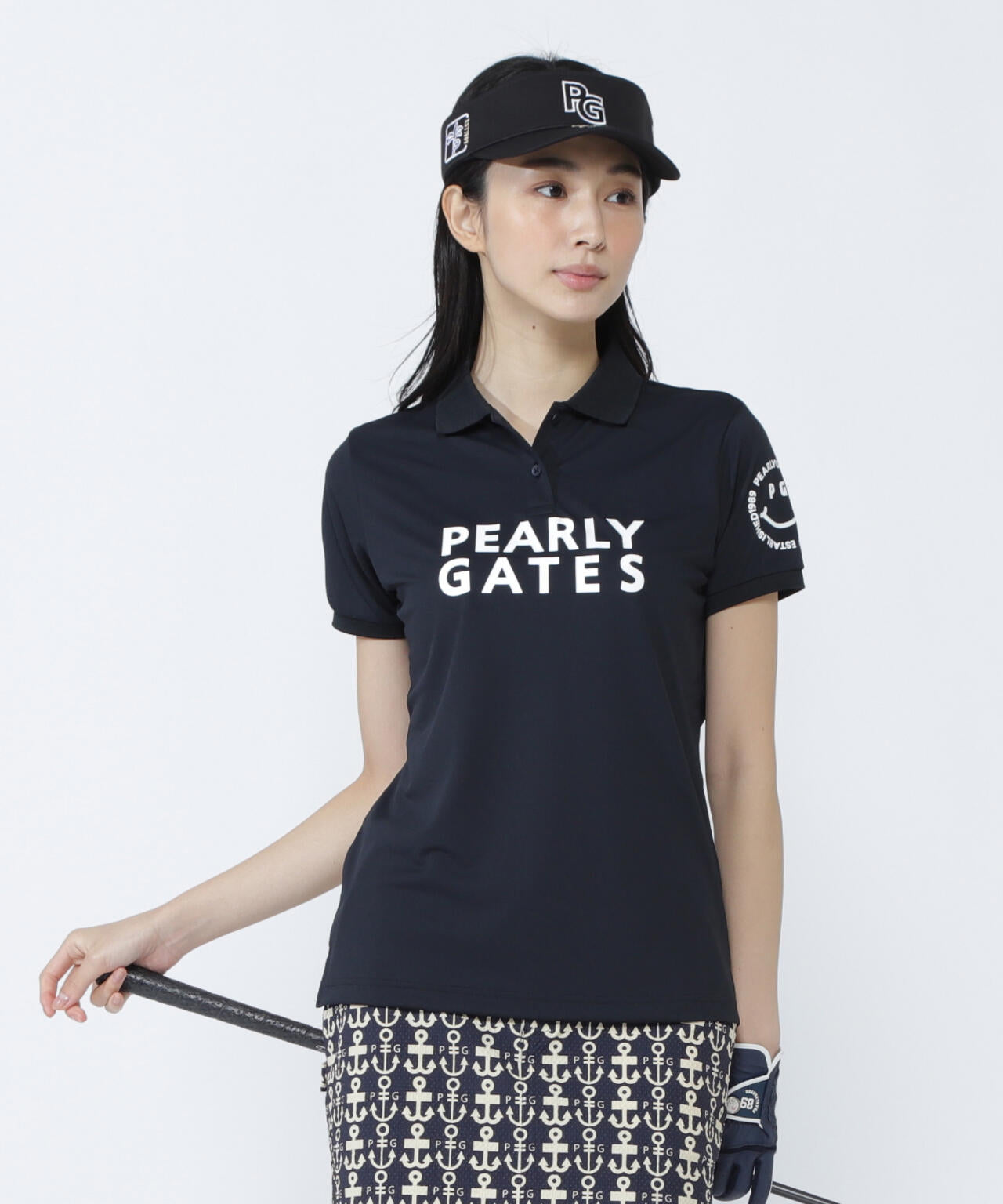 PG is PG ハイゲージストレッチBOXカノコ半袖ポロシャツ