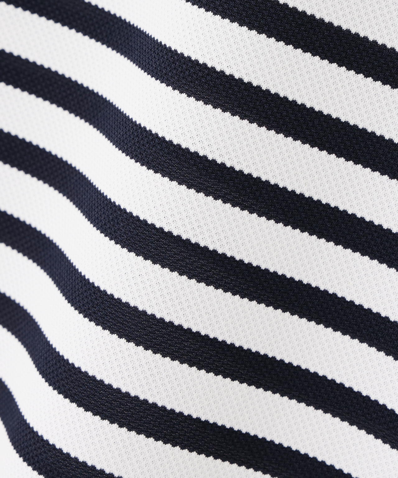 PG is PG ハイゲージストレッチBOXカノコ半袖ポロシャツ ＜ボーダー柄＞