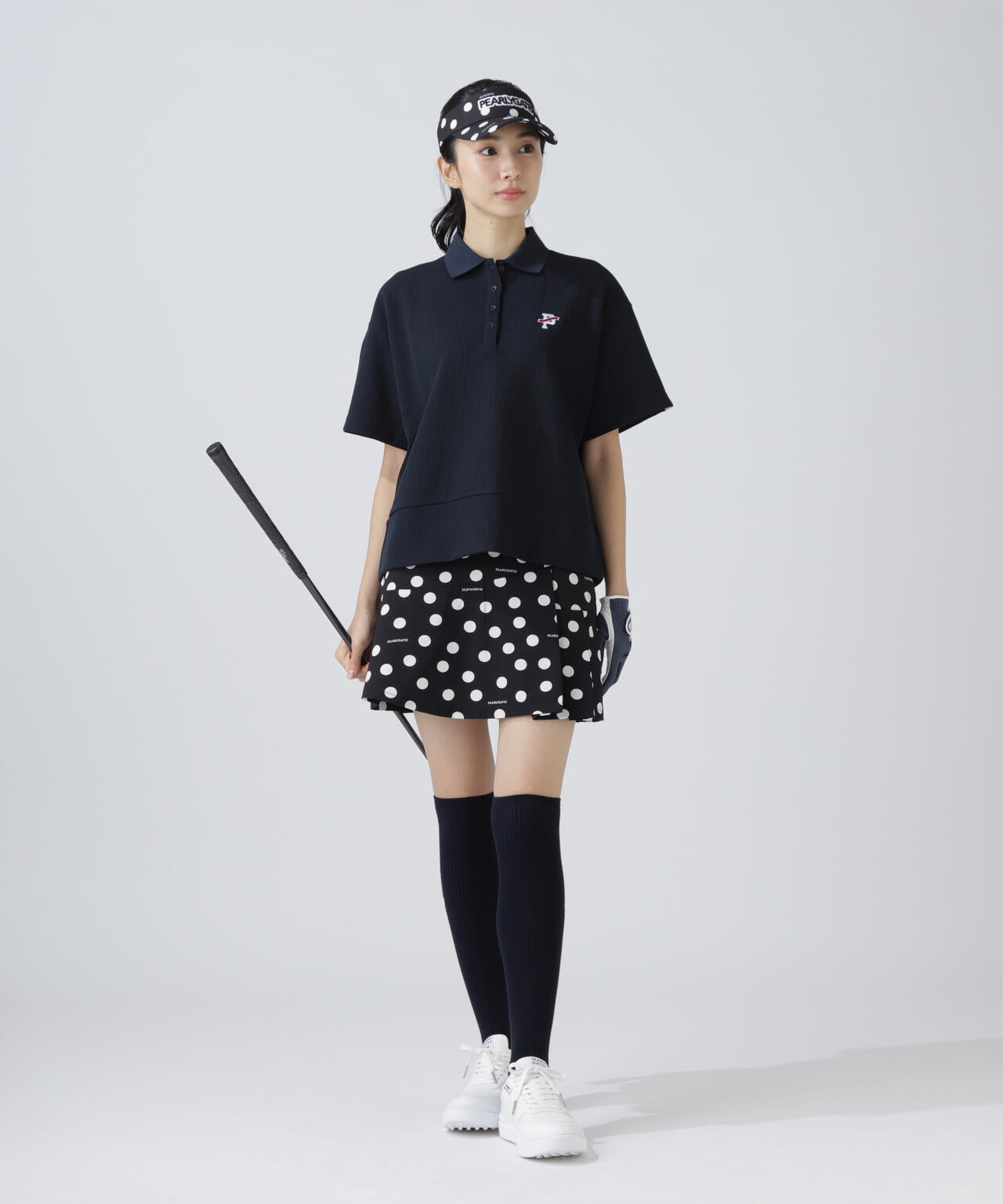 アクセンシャルゼブラワッフル半袖ポロシャツ | PEARLY GATES