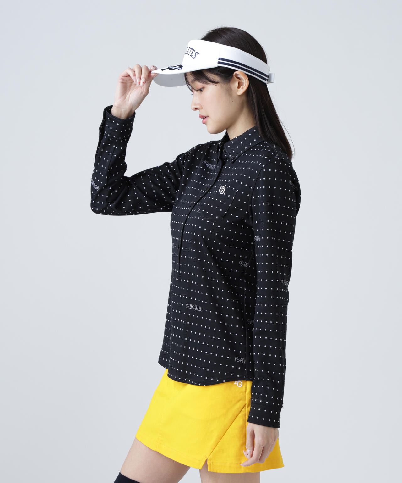 【極美品】パーリーゲイツ ダウン スカート 希少サイズ00 PGG】【直営店舗&公式オンライン限定】Peストレッチサッカー