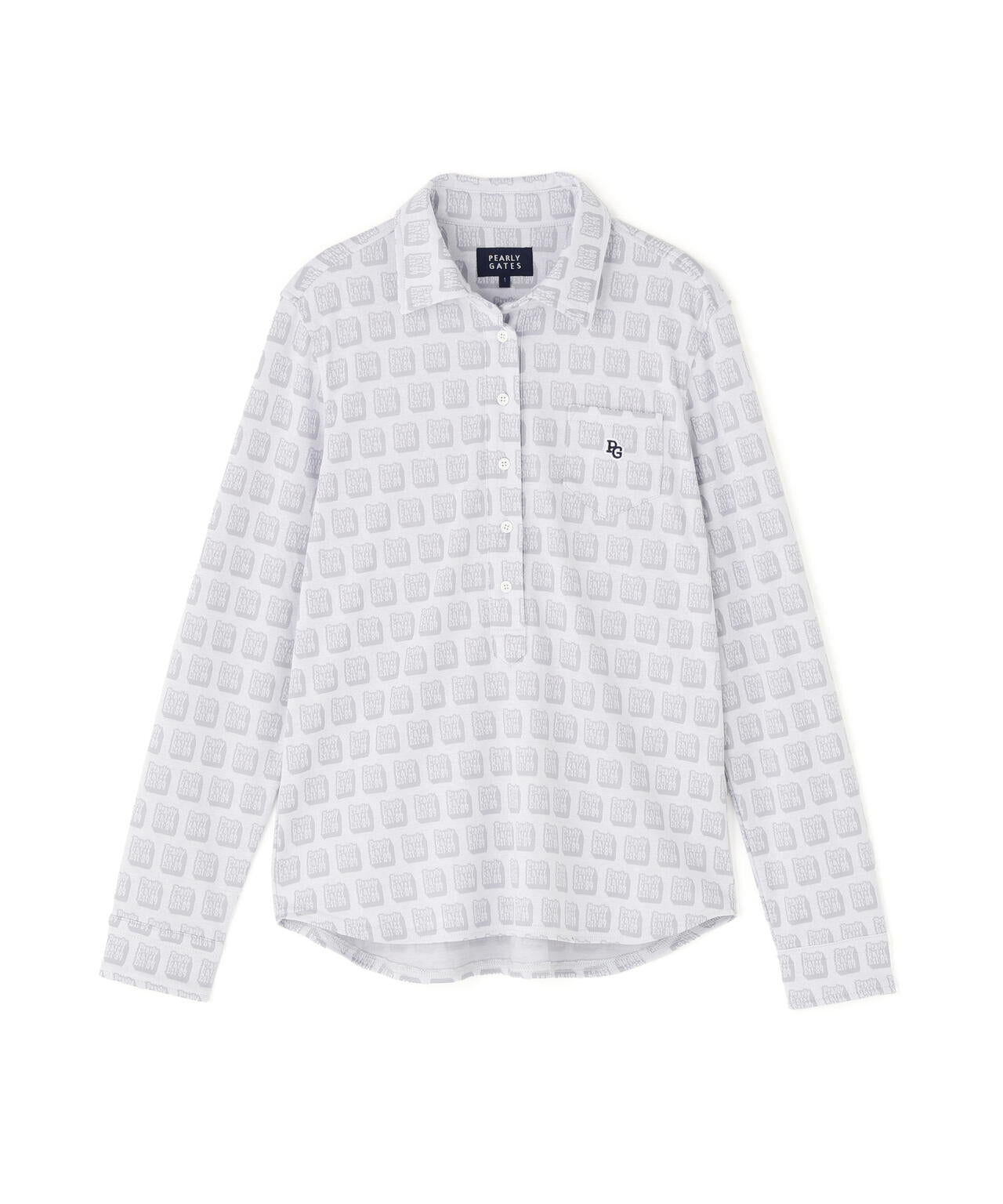 C/PeストレッチWJQ長袖下ットソープルオーバー ＜MIXパターン＞