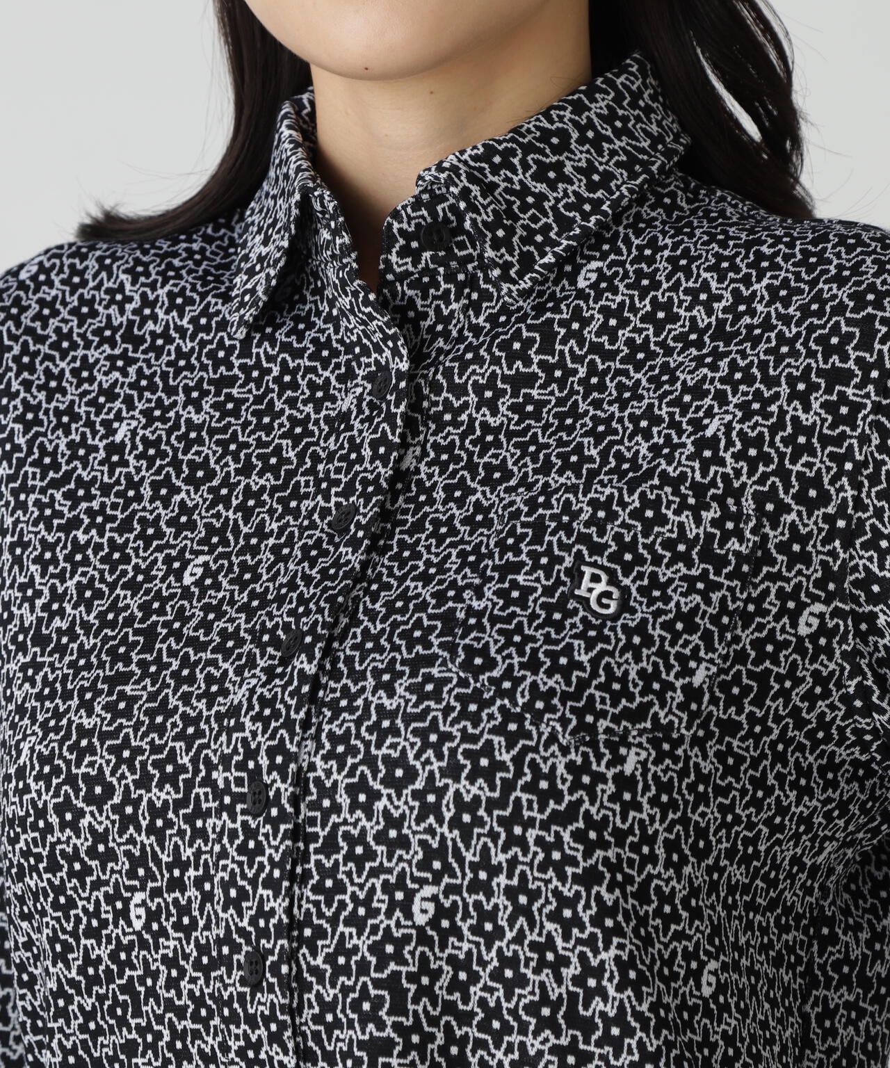 C/PeストレッチWJQ長袖下ットソープルオーバー ＜MIXパターン