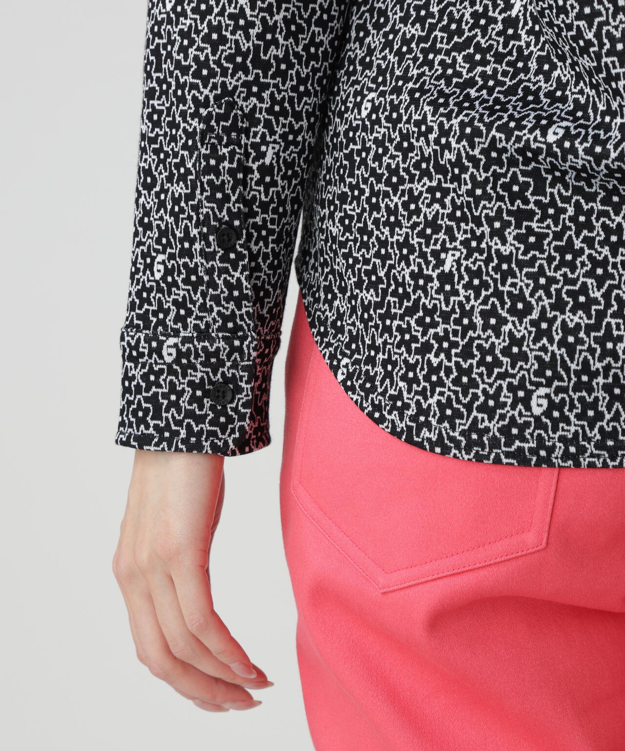 C/PeストレッチWJQ長袖下ットソープルオーバー ＜MIXパターン