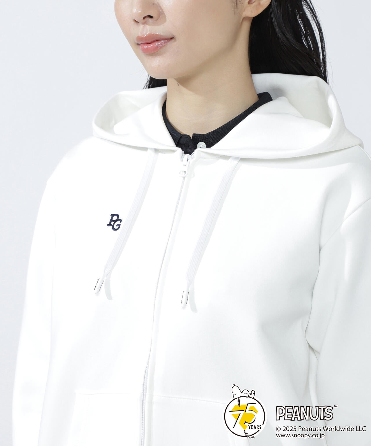 SNOOPY】COEコットンAir フルジップフーディ | PEARLY GATES