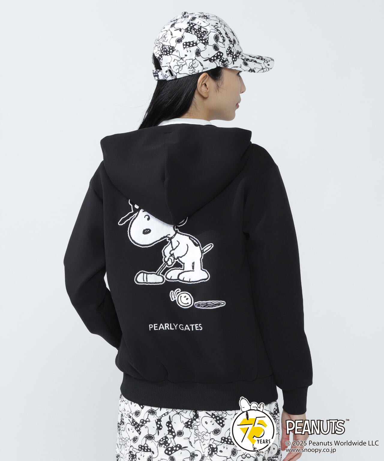 SNOOPY】COEコットンAir フルジップフーディ | PEARLY GATES