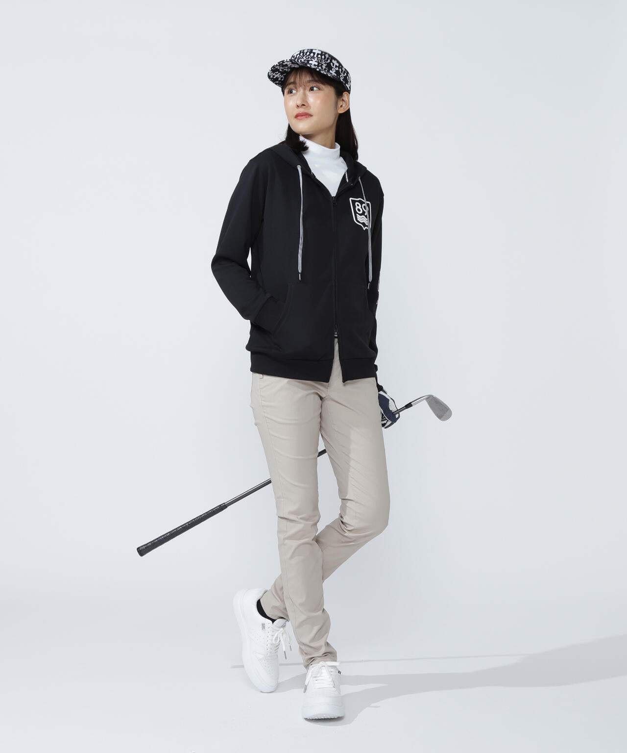 DRY MIX 裏カノコライトフルジップフーディ