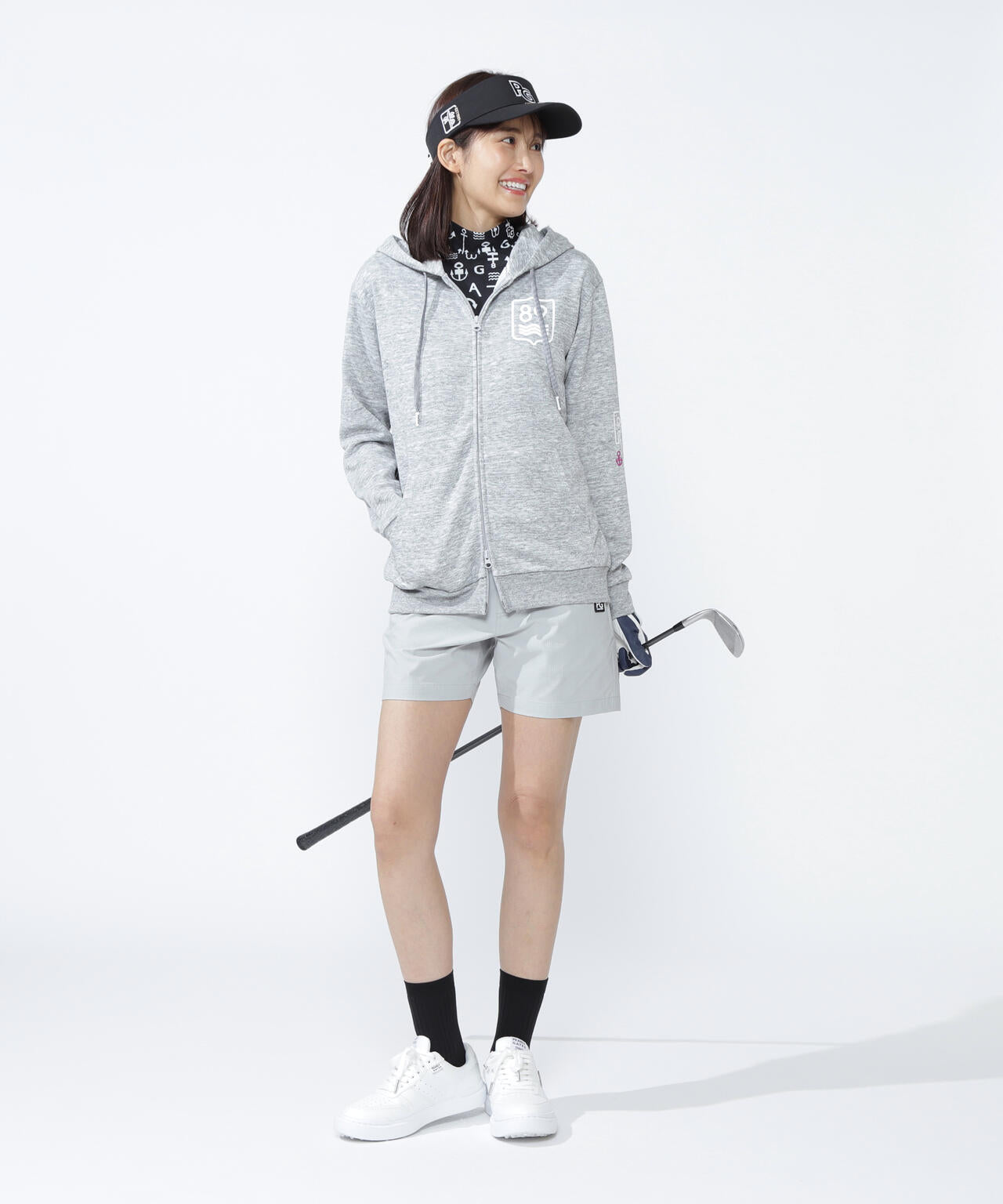 DRY MIX 裏カノコライトフルジップフーディ