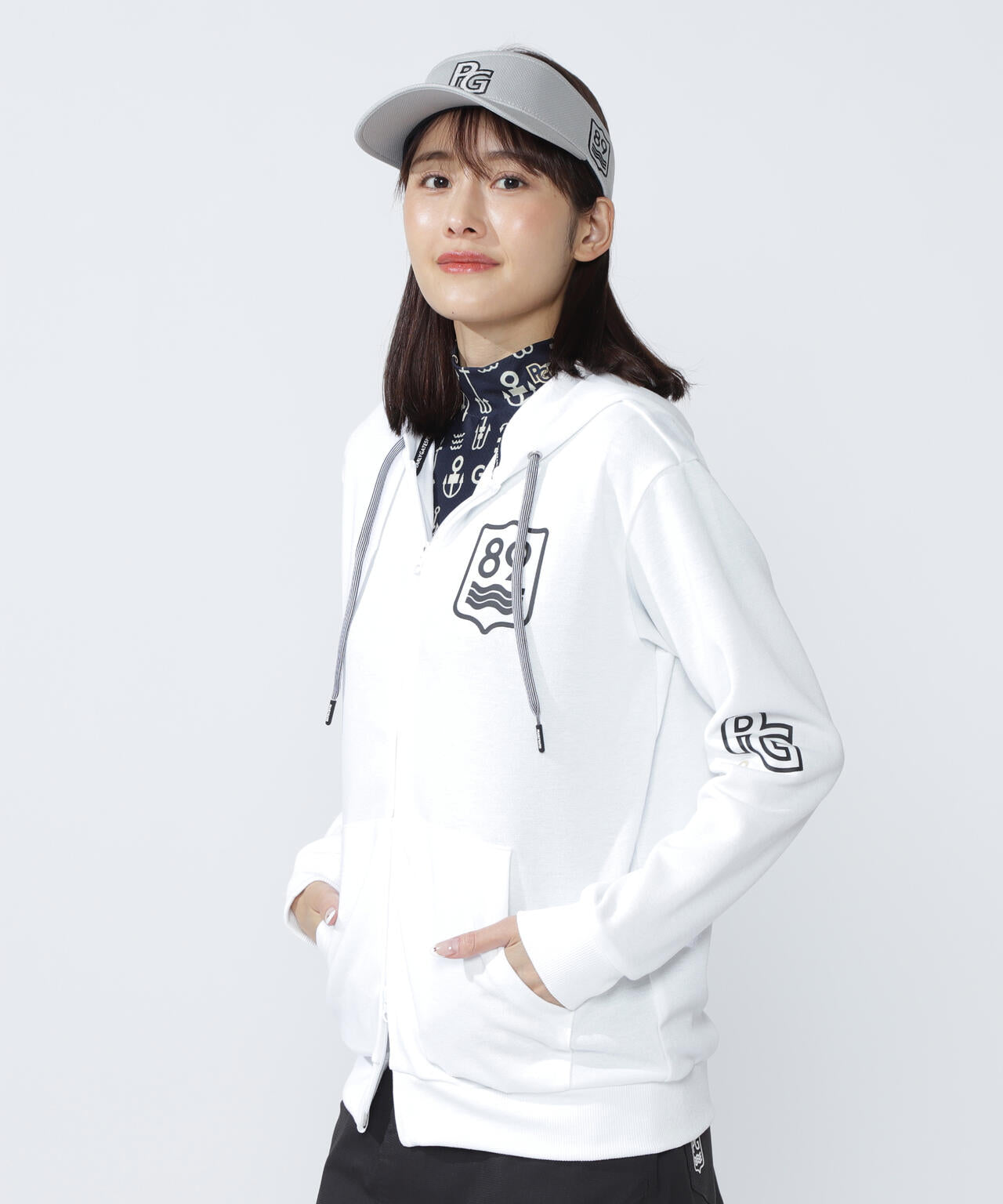 DRY MIX 裏カノコライトフルジップフーディ