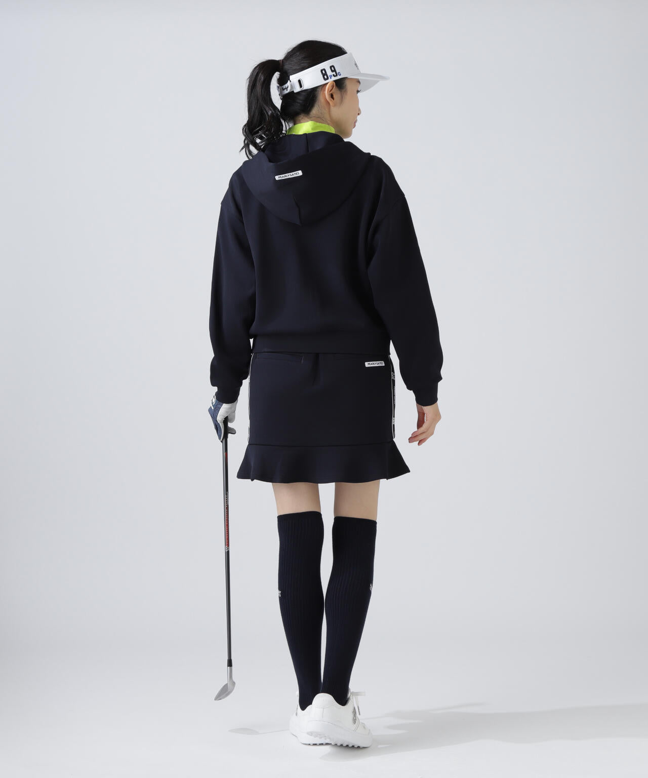 Peスパンダンボールメッシュフルジップフーディ