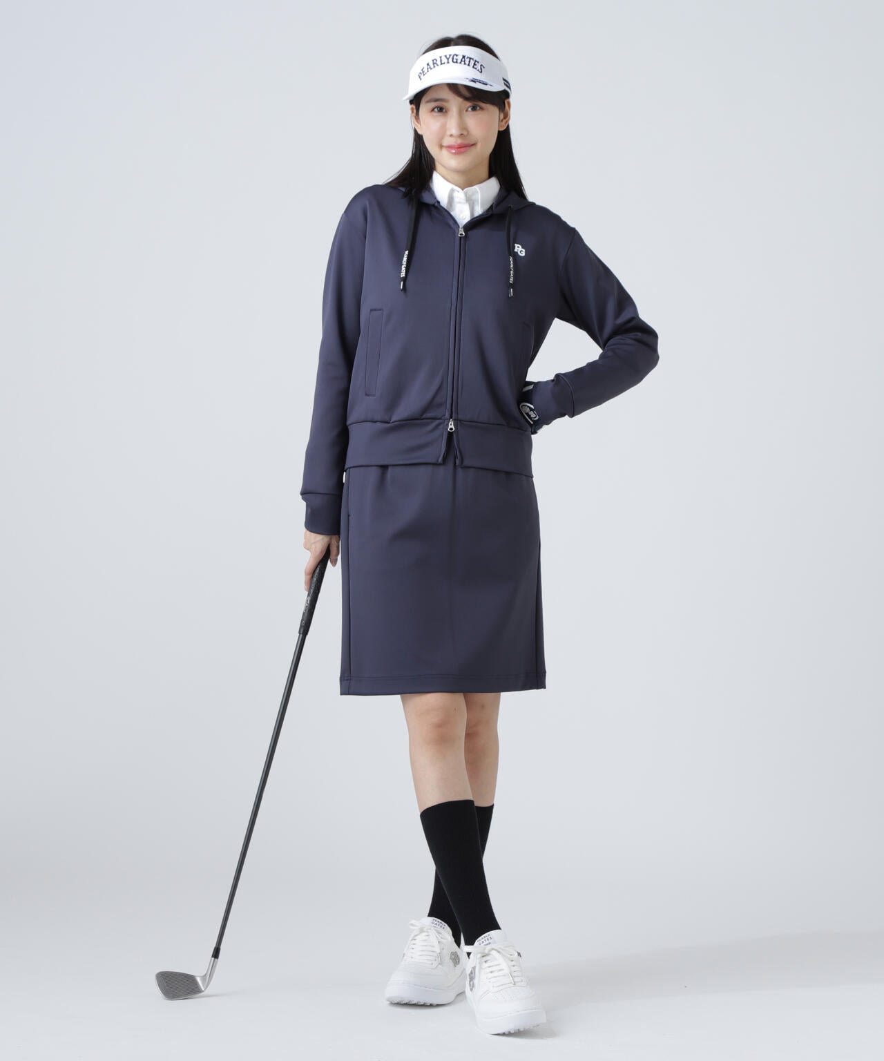 スタイルプラスAIRフルジップフーディ | PEARLY GATES（パーリーゲイツ