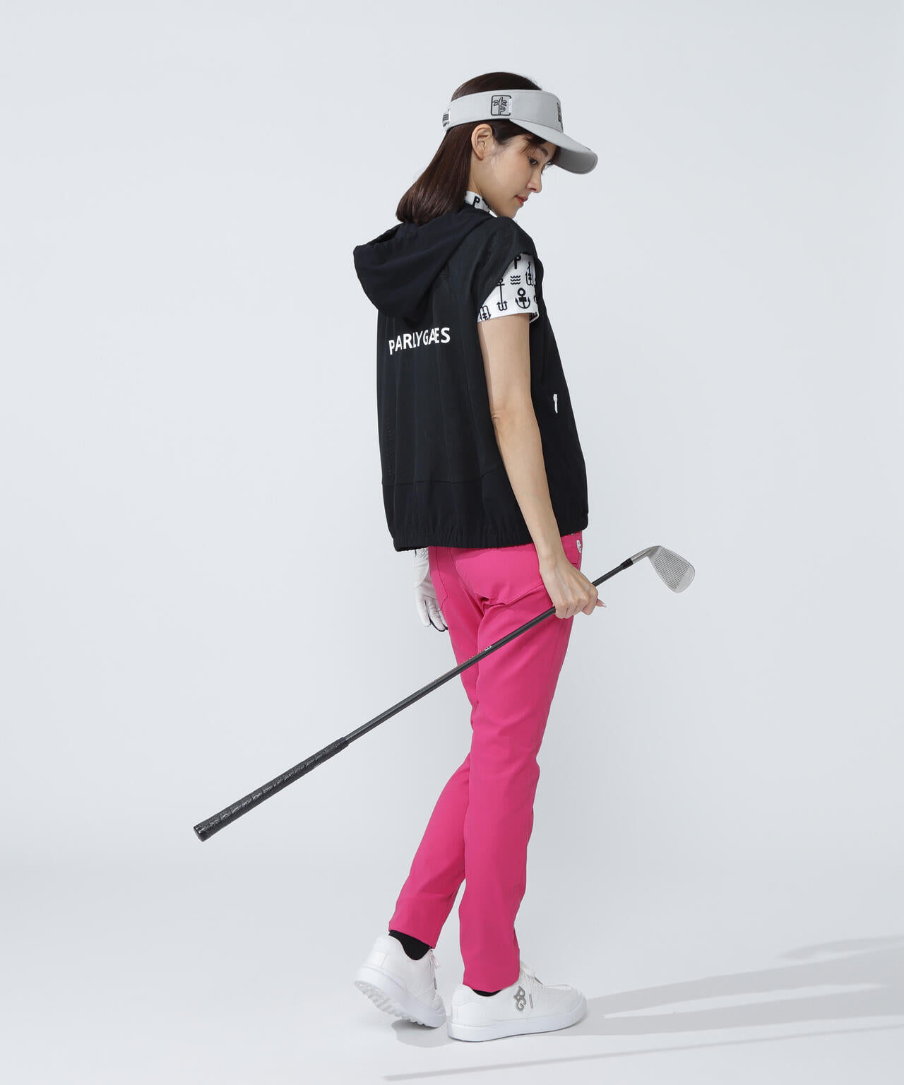 MFY裏鹿の子×プライムフレックスメッシュタイプ フルジップフーディベスト