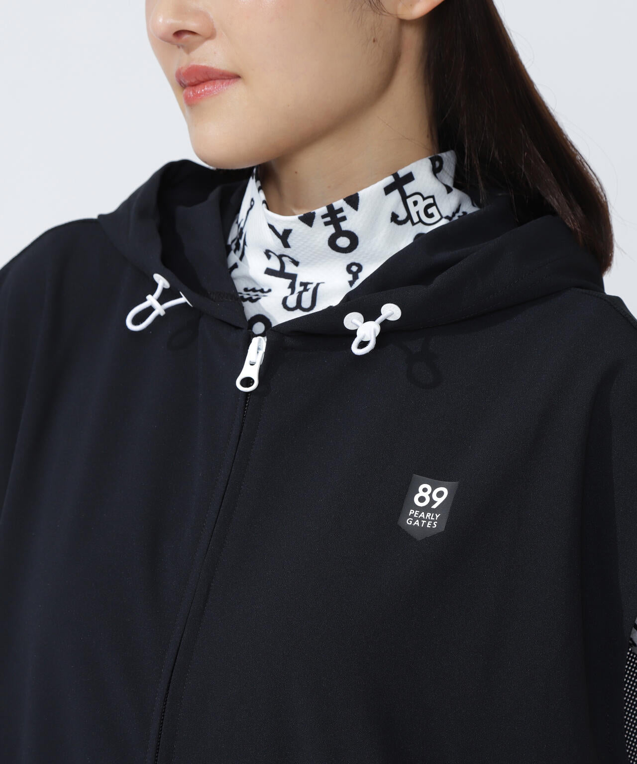 MFY裏鹿の子×プライムフレックスメッシュタイプ フルジップフーディベスト