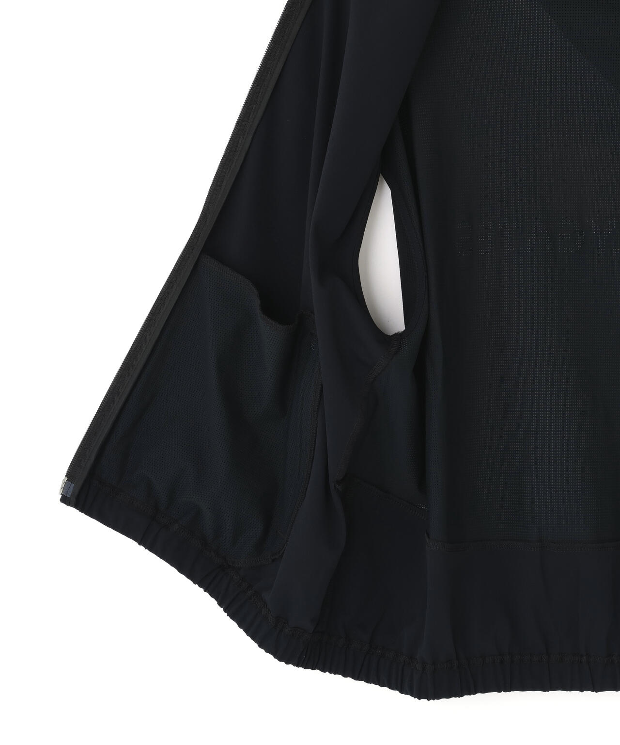 MFY裏鹿の子×プライムフレックスメッシュタイプ フルジップフーディベスト